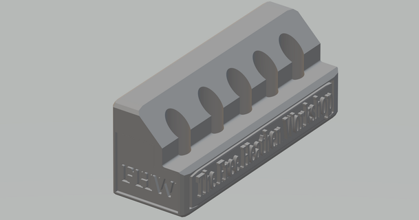 fhw bolígrafo soporte rastrillo fabricante pagano taller 3D modelos pasatiempo hacedores organizadores 3d print model - Mito3D