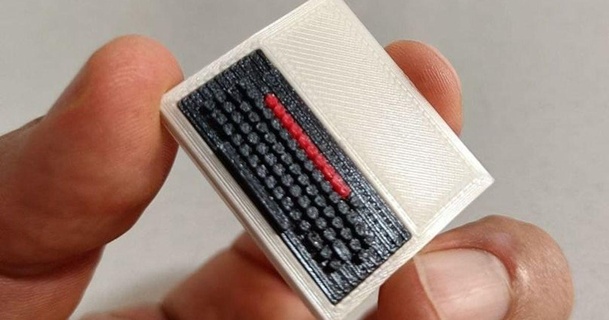 bbc micro miniature antirez 3D Models Gadgets Computers 8bit thingiverse acorn 3d print model - Mito3D