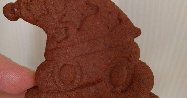 mas édition poop emoji biscuit coupeur Matschi 3D modèles Ménage cuisine caca cadeau café 3d print model - Mito3D