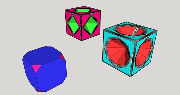 Cubo Cubo andrea 3D modelos 3D impresoras prueba modelos 20x20mm calibración cubo cubo calibracion thingiverse 3d print model - Mito3D
