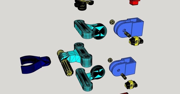 staffa regolabile microscopio USB andrea 3D Modelli passatempo creatori idee In piedi thingiverse 3d print model - Mito3D