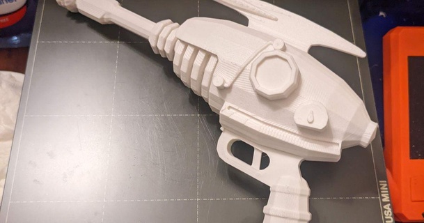vegas estrangeiro blaster tbwhelchel 3D modelos fantasias acessórios adereços cair pistola Falloutnewvegas arma laser 3d print model - Mito3D