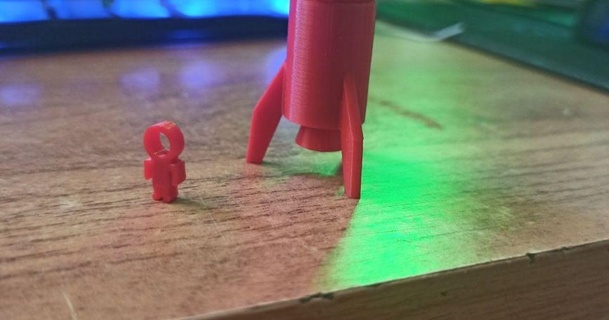 montaje cohete fracaso chancletas 3D modelos juguetes juegos 3d print model - Mito3D