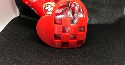 heart basket ericka download free stl model printablescom 3d models art & design sculptures treat valentine 3d print model - Mito3D