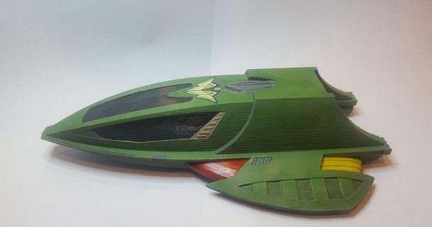 12 transporte etc 3D modelos brinquedos jogos veículos caminhada miniatura federação jornada Estrelas Star Trek Voyager 3d print model - Mito3D