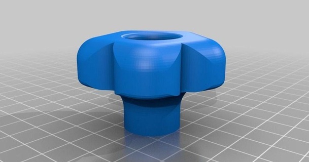 large 3 8 bolt knob il vendicator 3D Models Hobby & Makers Other Ideas thingiverse customized 3d print model - Mito3D