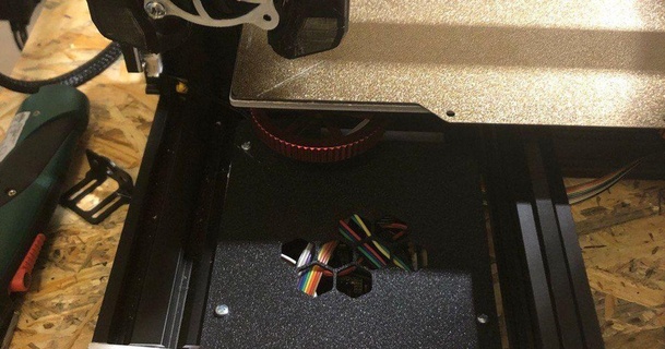 ender 3 electronics box btt skr mini v2 raspberry pi zero razorsh4rk 3D Models Printers Creality Parts & Upgrades octoprint raspberrypi ender3 bigtreetechskr klipper 3d print model - Mito3D