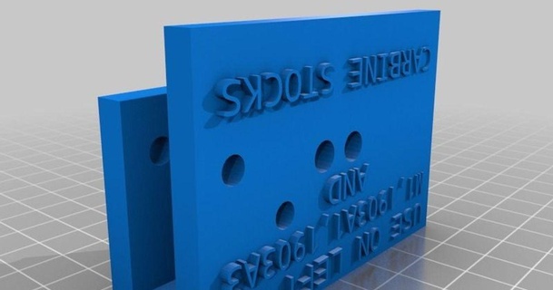 el bombası başlatıcı görme jig Chris nz 3D modeller hobi yapımcılar araçlar şeytani 3d print model - Mito3D