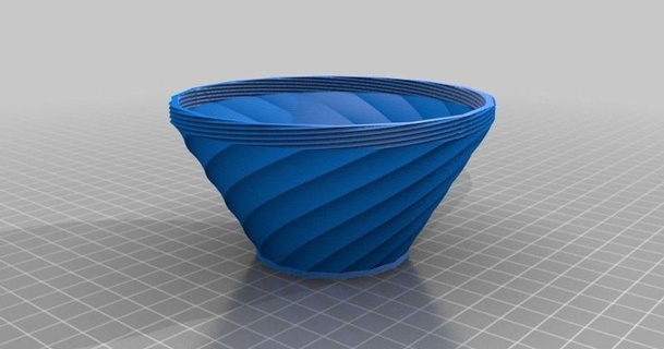 customized small planter - openscad file tilead 3D Models Household Outdoor & Garden thingiverse 3d print model - Mito3D