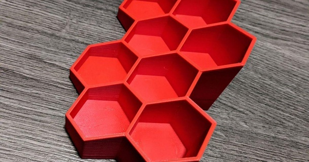 skincare organizer - ordinary honeycomb plempicki 3D Models Household Bathroom organiser bathroom bathroomorganizer 3d print model - Mito3D