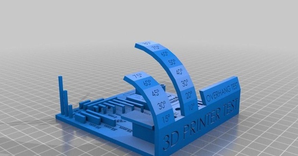 3d impresora prueba real apoya datos defectuosos 3D modelos impresoras thingiverse 3d print model - Mito3D
