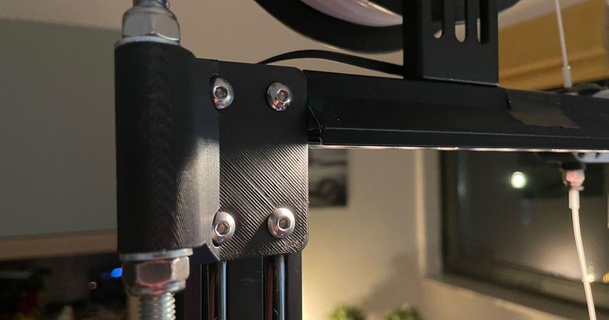 z brace ender extender 400xl laurens 3D Models Printers Creality Parts & Upgrades zbrace enderextender 3d print model - Mito3D
