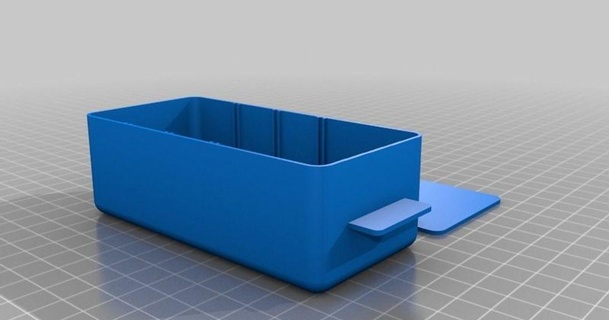 personalizado almacenamiento caja cajón Rico 3D modelos casa oficina thingiverse 3d print model - Mito3D