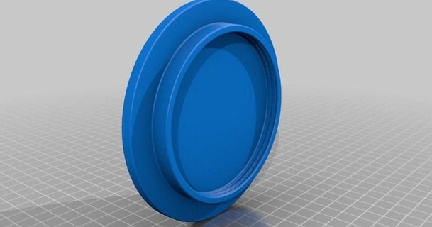 sewer clean-out plug cover atypicalengineer808 3D Models Household Outdoor & Garden thingiverse 3d print model - Mito3D
