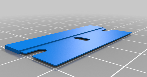 scraper blade lazy arrow 3D Models Hobby & Makers Other Ideas thingiverse razorblade razorscraper scraperblade 3d print model - Mito3D
