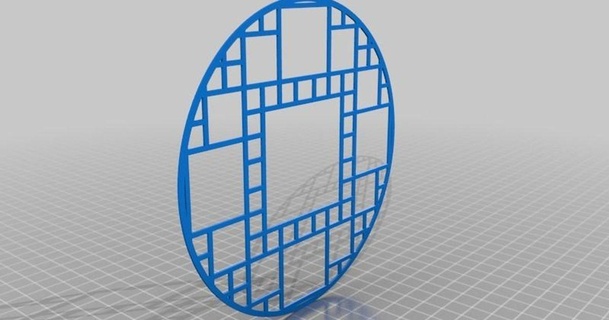 3000ml beaker support grate v2 bpengu 3D Models Hobby & Makers Other Ideas thingiverse 3d print model - Mito3D