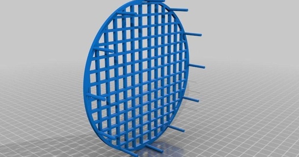3000ml beaker support grate bpengu 3D Models Hobby & Makers Other Ideas thingiverse 3d print model - Mito3D