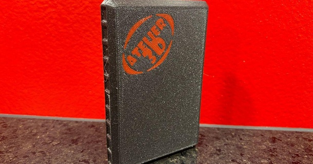 crédit carte poche boîte solide 3D modèles loisir fabricants organisateurs 3d print model - Mito3D