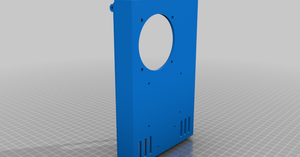 Ender 3 Profi psu Startseite Mantel 60x10 Ventilator Himbeere pi Halter Unterstützung rpanachi 3D Modelle Drucker Zubehör Himbeerpi Netzteil ender3 3d print model - Mito3D