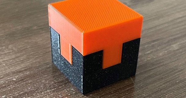 ut cubo fre5h 3D modelos pasatiempo hacedores ideas 3d print model - Mito3D