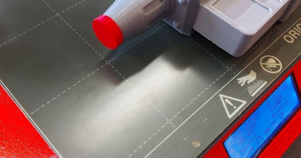 rosso cap pistola cosplay Armi tappo per armi openscad marte 3D Modelli costumi Accessori generale Guerre stellari blaster arma 3d print model - Mito3D
