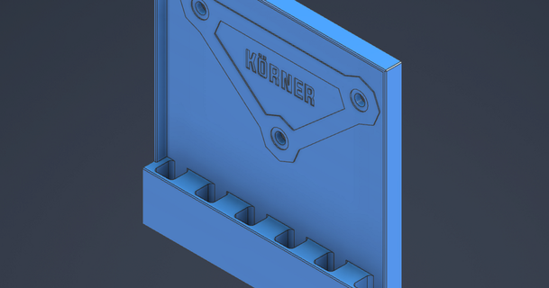 k rner halter durchtreiber halter fdmbro  3D Models  Hobby & Makers  Tools thingiverse  3d print model - Mito3D