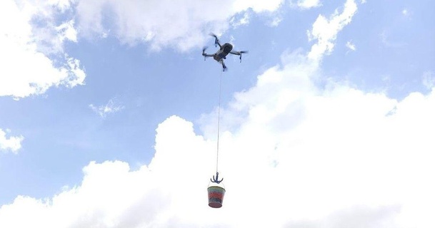 airlift payload kit dji mini 2 se mavic mdm93004 3D Models Hobby & Makers RC Robotics drone mount cargo 3d print model - Mito3D