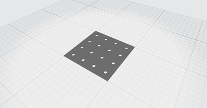 customisable 3d printable pegboard panels asraff amzani download free stl model printablescom models hobby & makers organizers 3d print model - Mito3D