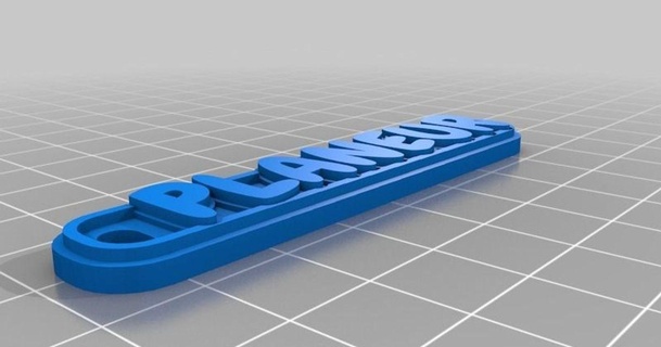 aliante portachiavi pierre 3D Modelli moda Accessori thingiverse personalizzato 3d print model - Mito3D