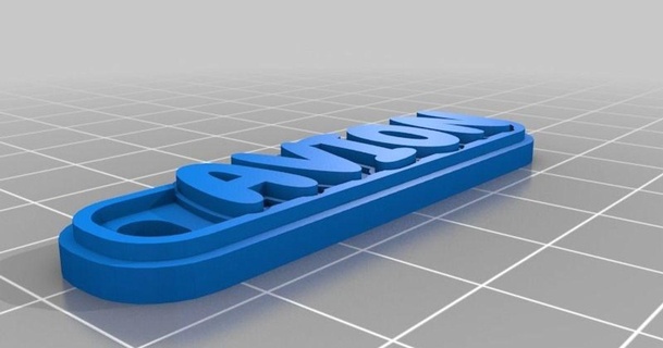 avion portachiavi pierre 3D Modelli moda Accessori thingiverse personalizzato 3d print model - Mito3D