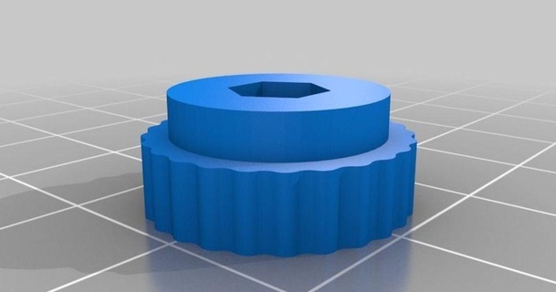 ecrou m4 pierre 3D modèles imprimantes imprimante pièces mises niveau chose universelle personnalisé 3d print model - Mito3D