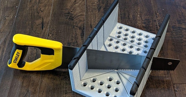 klemmen Gehrung Box nfreund 3D Modelle Hobby Macher Werkzeuge Werkzeug Winkel Holzbearbeitung leiten 3d print model - Mito3D