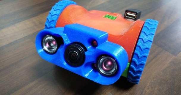 fisheye camera ir-cut mount zerobot pro - raspberry fpv robot xylenc4 3D Models Hobby & Makers RC Robotics thingiverse fpvcameramount 3d print model - Mito3D