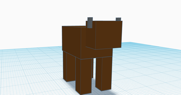 minecraft cow theduckboy 3D Models Art & Design Other Designs minecraftcreeper minecraftanimals minecraftfigure 3d print model - Mito3D