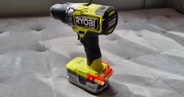 ryobi drill spirit level adapter parihaka 3D Models Hobby & Makers Tools 3d print model - Mito3D