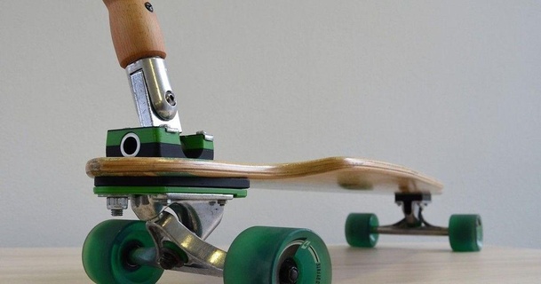 longboard timone bastone sistema andreas 3D Modelli passatempo creatori idee elettrico skateboard thingiverse 3d print model - Mito3D
