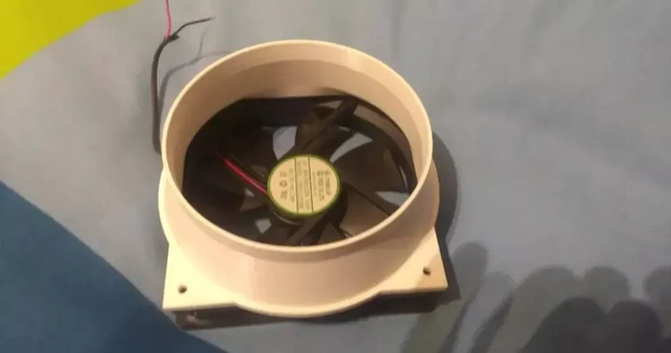 Ventilator Rohr Überlieferung 100mm dreso 3D Modelle Hobby Macher Ideen 3d print model - Mito3D