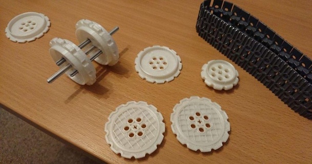 Lego Tecnico compatível xl pista roda dentada 14 recuos ralphius 3D modelos brinquedos jogos açao figuras estátuas thingiverse 3d print model - Mito3D