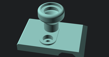 mk3s extrudeuse agrafe palette 2 comprend espace caoutchouc oeillet 3dietrich Télécharger libre stl modèle imprimablescom 3d modèles imprimantes mises niveau mosaicpalette2 openscad prusai3mk3s 3d print model - Mito3D