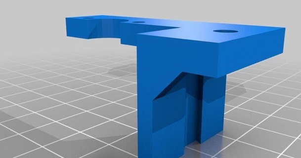 adjustable bl touch mount tevo tarantula leef 3D Models Printers Other Printer Parts & Upgrades thingiverse 3d print model - Mito3D