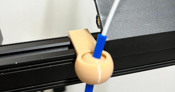 ender 3 s1 filamento girar guía rail apoya Capricornio ptfe tubo 4mm od 3djourney 3D modelos impresoras crealidad partes actualizaciones ptfetube 3d print model - Mito3D