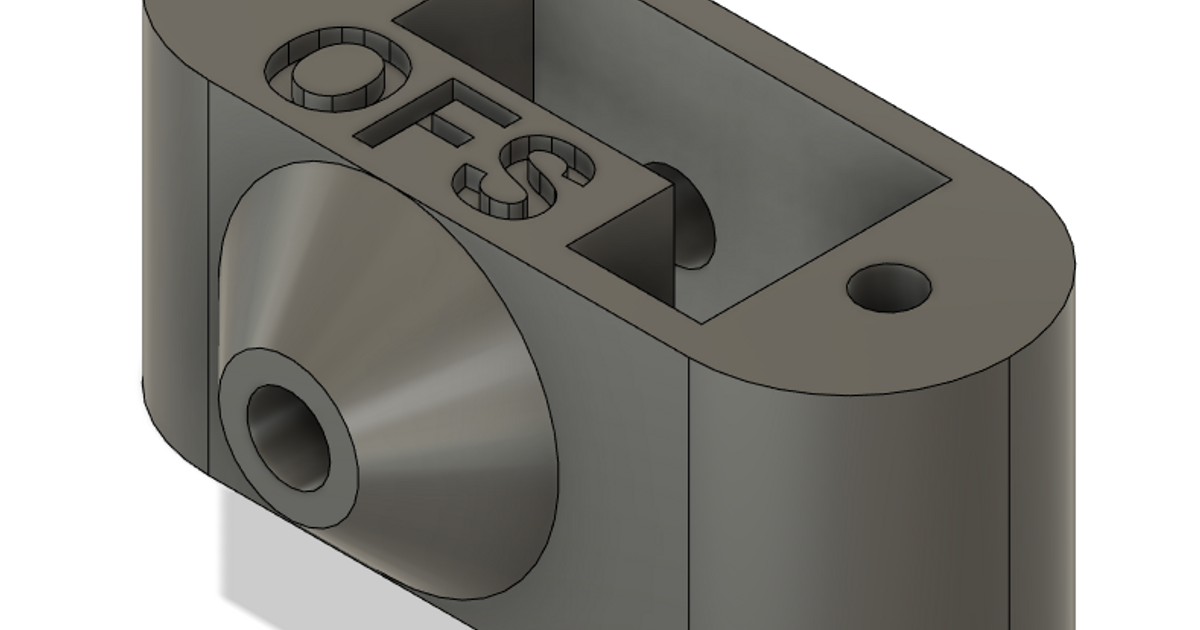 optical filament sensor ofs iofs usefullmake 3D Models Printers Other Printer Parts & Upgrades filamentsensor thingiverse runoutsensor opticalsensor 3D print model - Mito3D