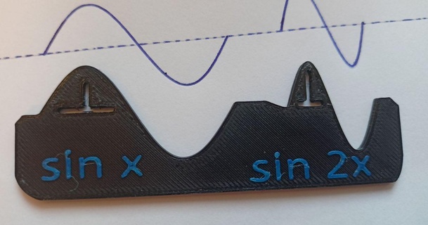 sine ruler template vojt ch kal b 3D Models Learning Math school math mathematics 3d print model - Mito3D