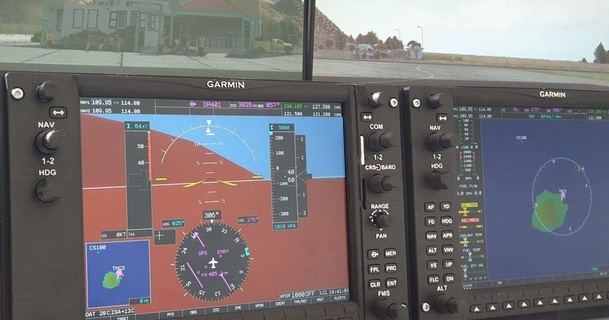 flight simulator g1000 nxi mrusk 3D Models Gadgets Video Games display arduino garmin thingiverse navigation 3d print model - Mito3D