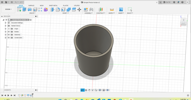 simple pencil cup canaanvt 3D Models Household Office 3d print model - Mito3D