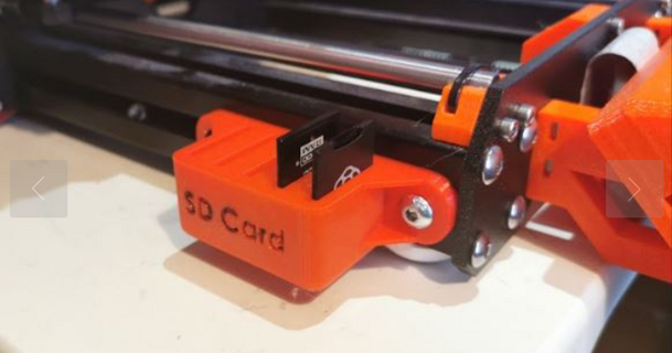 prusa mk3 sd holder johnr18a2 3D Models Printers Prusa Parts & Upgrades sdcardholder 3d print model - Mito3D