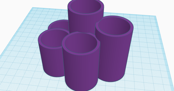 pen cup - descending anton n jank 3D Models Household Office functional holder 3d print model - Mito3D