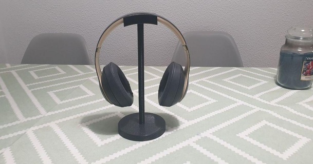 headphone stand xtrusion 3D Models Gadgets Audio headphones 3d print model - Mito3D