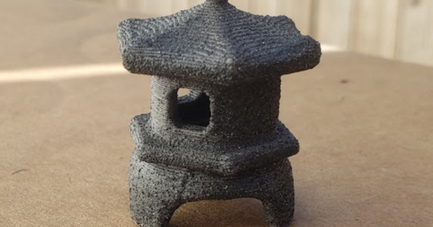 hexagonal miniature jardin pagode lanterne chênelandish 3D modèles art conception sculptures mini calcul 3d print model - Mito3D
