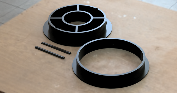 stapelbar Stichprobe Meister Spule geeignet Mini + prüfen 3D Modelle Drucker Zubehör Masterspool Filamentpool Samplespool 3d print model - Mito3D